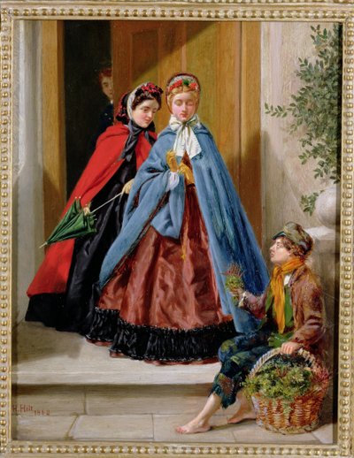 The Flower Seller by H. Hilt