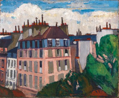 Rooftops, Paris by H. Lyman Sayen