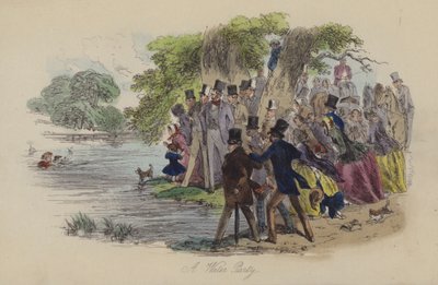 Illustration for Lewis Arundel or The Railroad of Life by Frank E Smedley by after Hablot Knight Browne