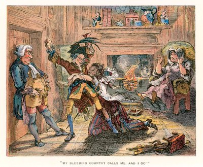 Illustration for Barnaby Rudge by Hablot Knight Browne
