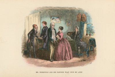 Illustration for David Copperfield by Hablot Knight Browne