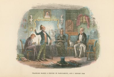 Illustration for David Copperfield by Hablot Knight Browne