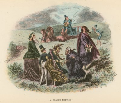 Illustration for Dombey and Son by Hablot Knight Browne
