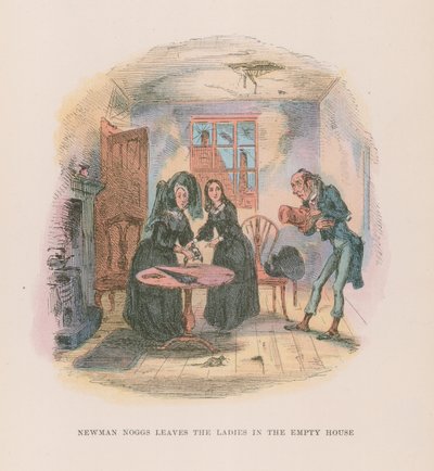 Illustration for Nicholas Nickleby by Hablot Knight Browne