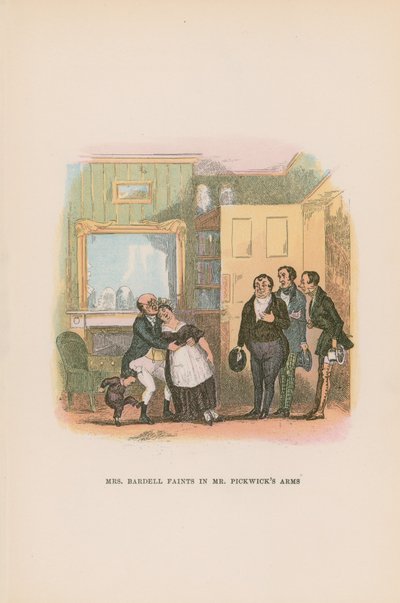 Illustration for Pickwick Papers by Hablot Knight Browne
