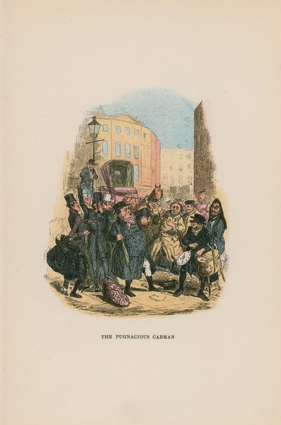 Illustration for Pickwick Papers by Hablot Knight Browne