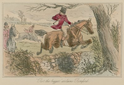 Rot the Beggar Exclaims Romford by Hablot Knight Browne