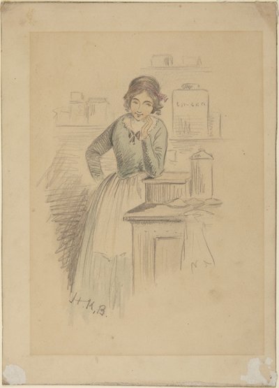 Sweets to the Sweet by Hablot Knight Browne