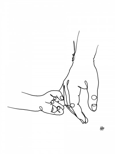 Loving Family Hands by Hanna Lee Tidd