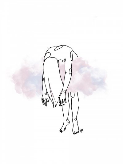 Vulnerable Cloud Figure by Hanna Lee Tidd
