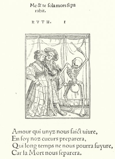 The Bride and Bridegroom by Hans (after) Holbein the Younger