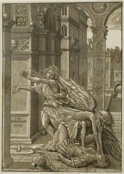 Lovers Surprised by Death by Hans Burgkmair the Elder