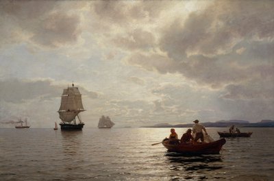 From Oslo Fjord by Hans Gude