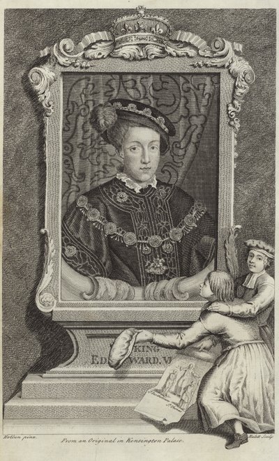 Portrait of Edward VI of England by Hans Holbein der Jüngere