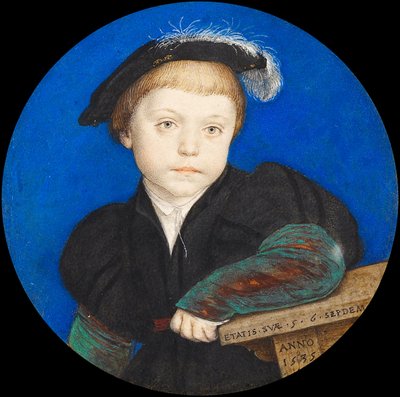 Henry Brandon, 2nd Duke of Suffolk (1535-51) by Hans Holbein the Younger