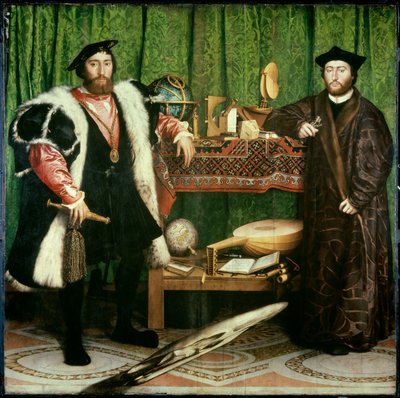 The Ambassadors by Hans Holbein the Younger