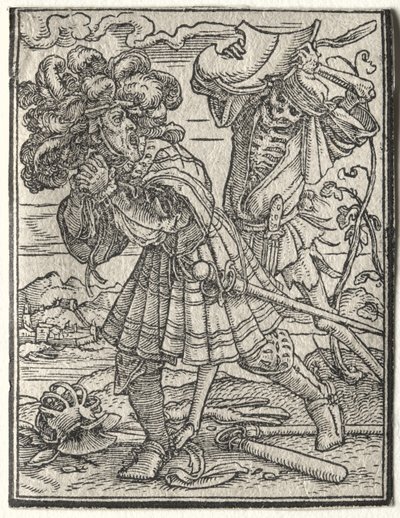 The Dance of Death: The Count by Hans Holbein the Younger