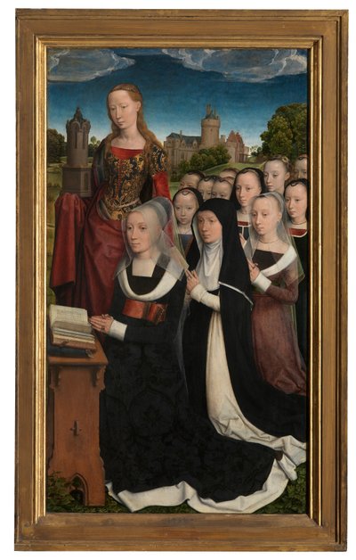 Triptych of Willem Moreel (detail) by Hans Memling