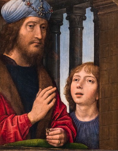 King David and His Son by Hans Memling