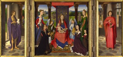 The Virgin and Child with Saints and Donors by Hans Memling