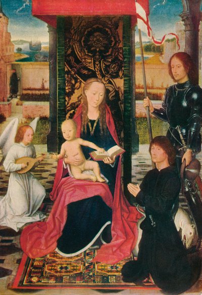 The Virgin and Child with an Angel by Hans Memling