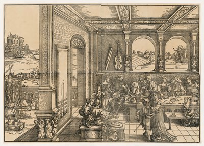 The Parable of the Prodigal Son by Hans Sebald Beham