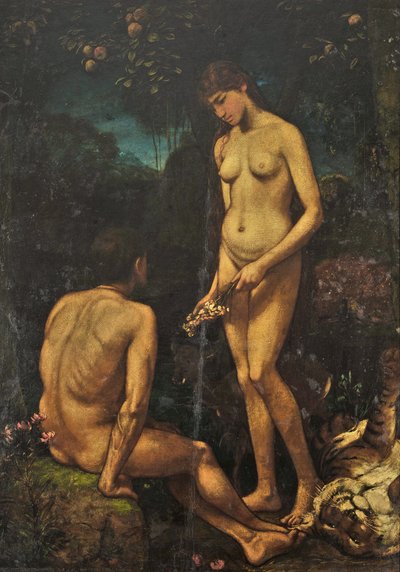 Adam and Eve by Hans Thoma