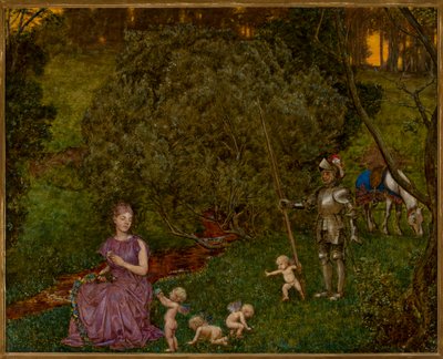 Fairy Tale - Knight by Hans Thoma