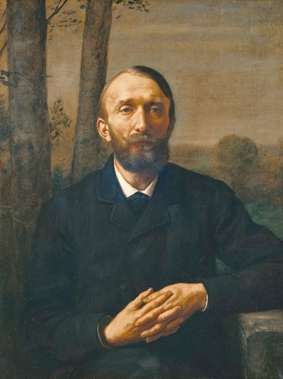 Portrait of the Art Theorist Conrad Fiedler by Hans Thoma