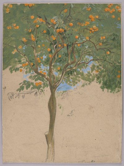 Orange Tree by Hans Thoma