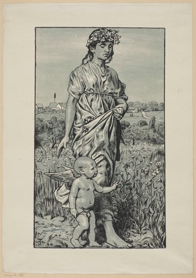 Flora by Hans Thoma