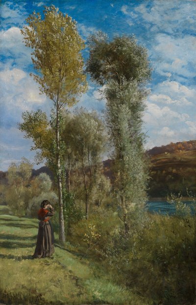 Autumn Day on the Upper Rhine by Hans Thoma