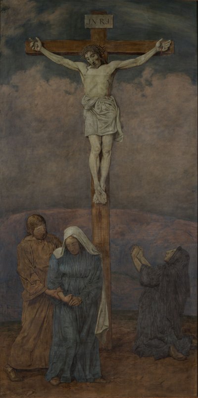 Crucifixion of Christ by Hans Thoma
