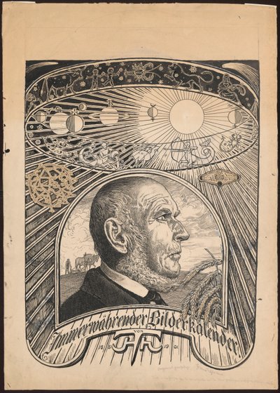 Cover Design for "Eternal Calendar in Pictures" by Hans Thoma