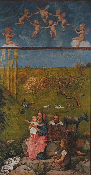 Resting During the Flight into Egypt, Illustration from 