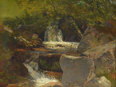 Black Forest Stream by Hans Thoma
