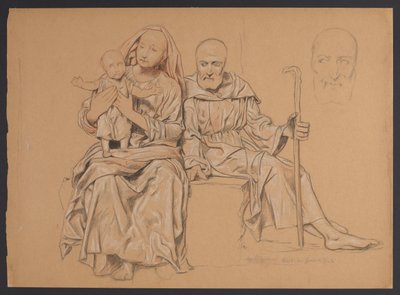 Holy Family, with Repetition of St. Joseph