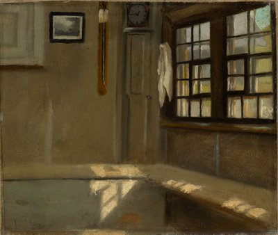 Corner of a Room in a Farmhouse by Hans Thoma