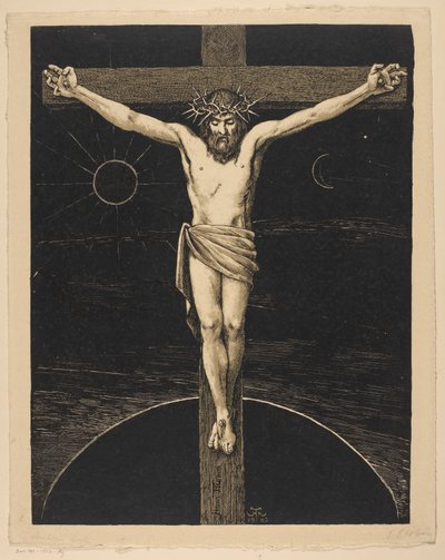 Victorious Cross by Hans Thoma