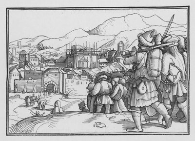 Cyrus Restores the Vessels of the Temple by Hans after Holbein the Younger