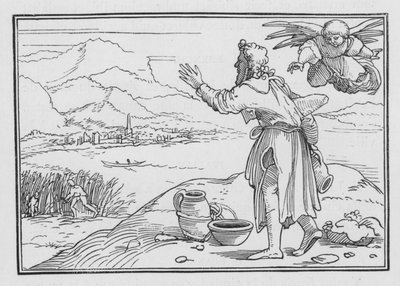 Habakkuk Complaining of the Iniquity of the Land by Hans after Holbein the Younger