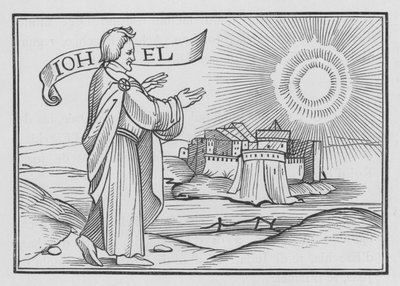 Joel Predicteth the Destruction of Jerusalem by Hans after Holbein the Younger