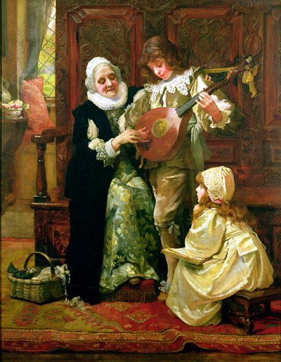 His First Music Lesson by Hariette Sutcliffe