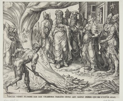 Tamar Brought to Execution, Showing Judah