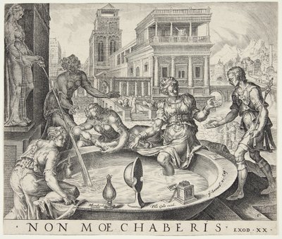 Thou Shalt Not Commit Adultery by Harmen Jansz. Muller
