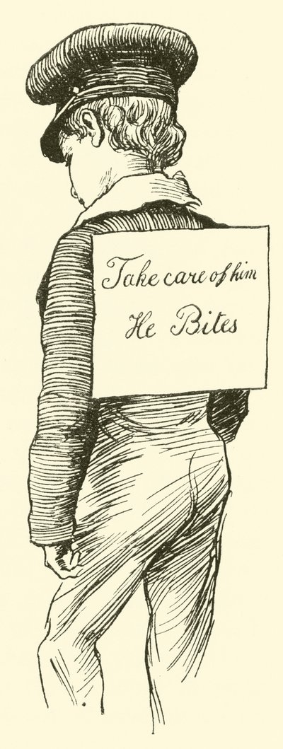 David Copperfield, Take Care of Him He Bites by Harold Copping
