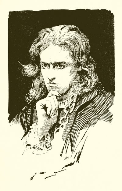 Hamlet, Contemplating by Harold Copping
