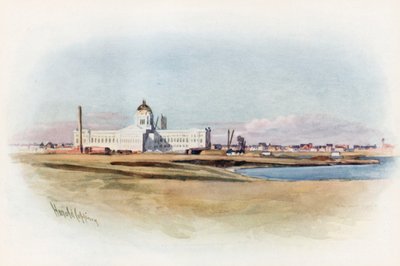 Regina, Saskatchewan, the New Parliament House in course of erection by Harold Copping
