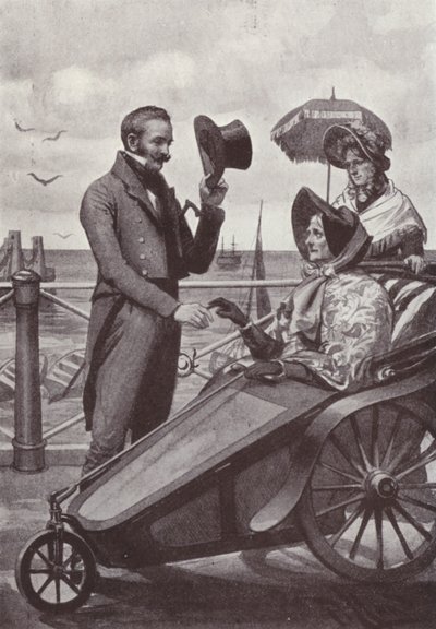 Illustration for Vanity Fair by William Makepeace Thackeray by Harold Hume Piffard
