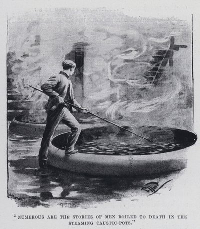 Numerous Are the Stories of Men Boiled to Death in the Steaming Caustic-Pots by Harold Hume Piffard